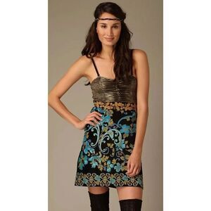 Free People size 8 Lost in Paradise strapless dress